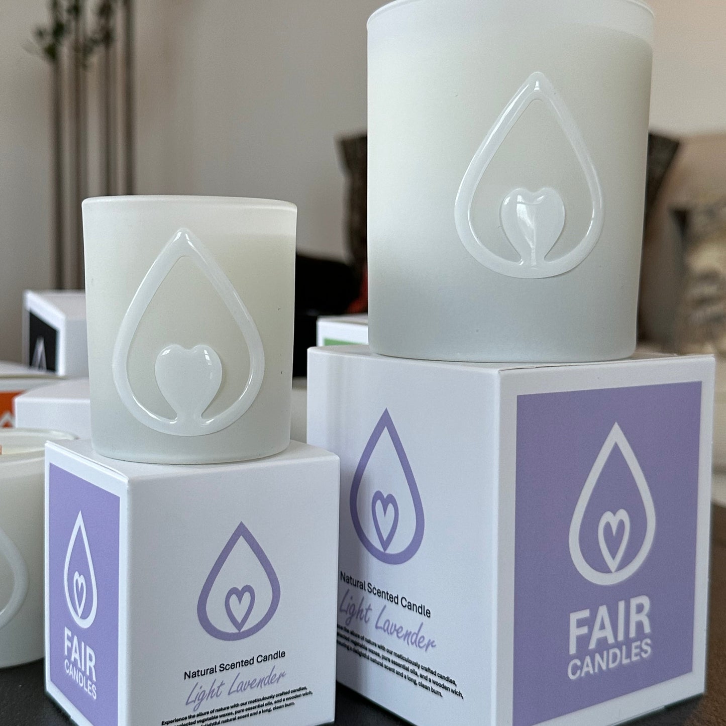 ROGIVANDE Lavender ljus, 20 timmar
