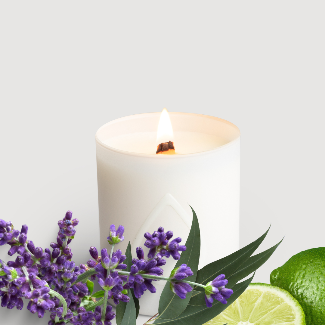 CALMING Light Lavender Candle 20h