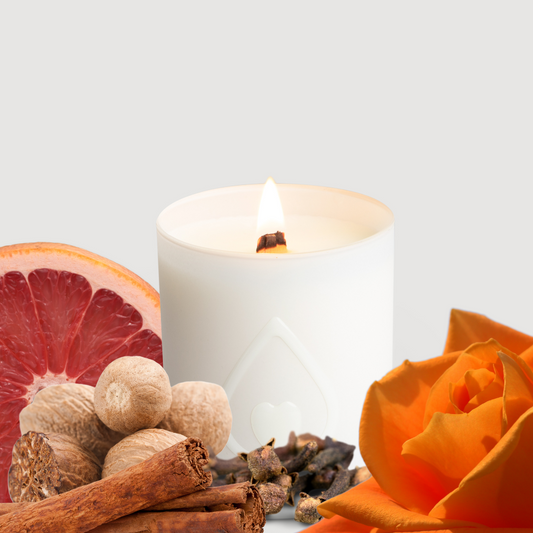 WELCOMING Spicy Orange Candle 20h