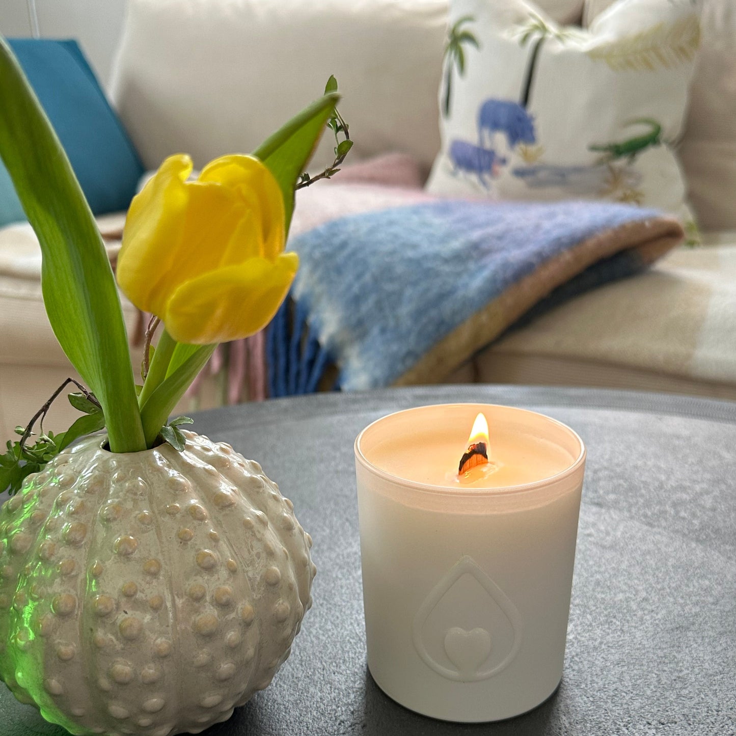 CALMING Light Lavender Candle 60h